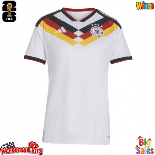 Germany Replica Home Stadium Shirt for Women World Cup 2026 Short Sleeve